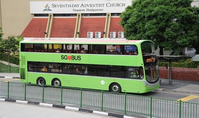 SG Bus in Lush Green livery