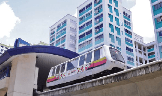 Bukit Panjang LRT on track