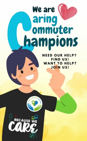 Caring Commuter Champion Badge