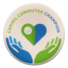Caring Commuter Champion Badge Caring Commuter Champion Badge