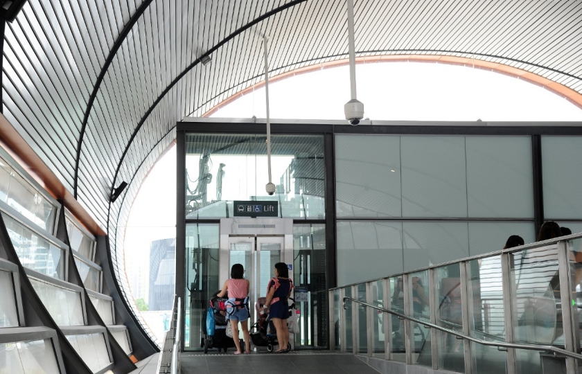 Lifts in MRT Stations