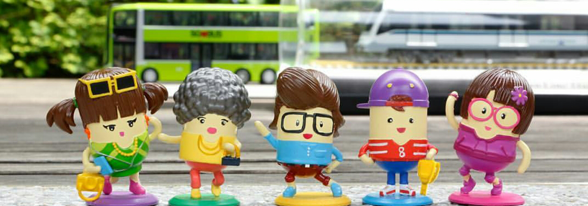 Five characters were introduced as part of the Graciousness campaign