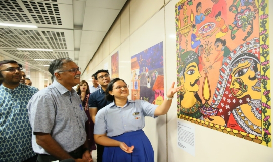 Art Gallery by GIIS students 