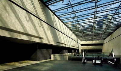 Concourse at Bras Basah MRT station