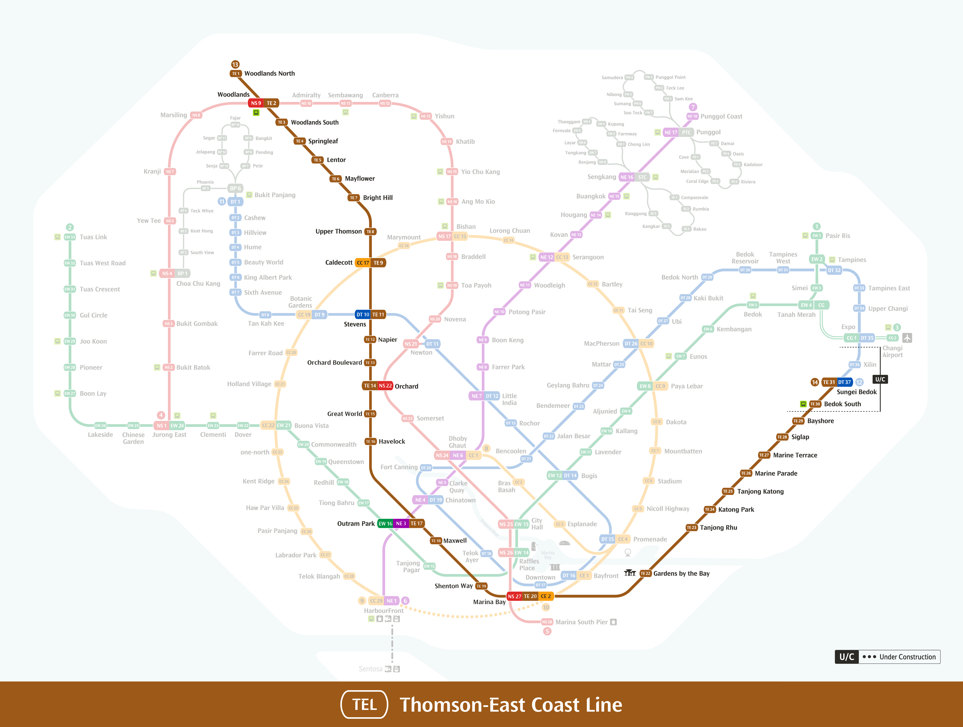 Lta Getting Around Public Transport Rail Network Thomson