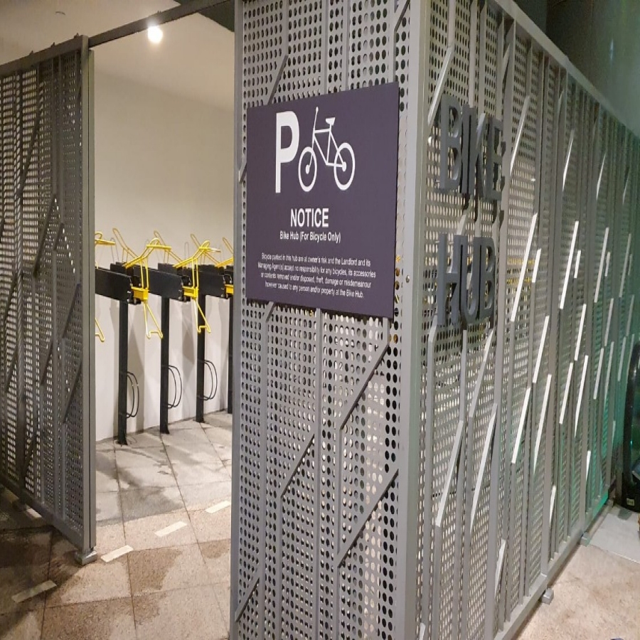 Secure bike parking facilities