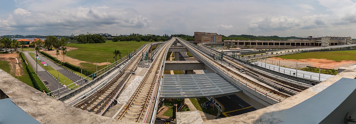 Tuas West Extension tracks
