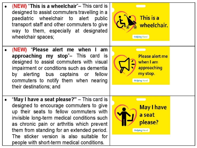 NEW Helping Hand Stickers