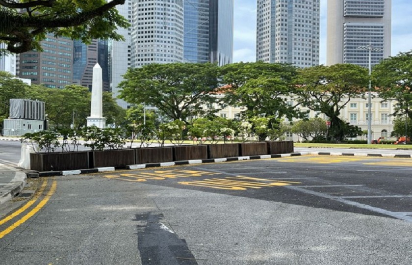 Road closure of Fullerton Road and the relocated coach pick-up/drop-off points Road closure of Fullerton Road and the relocated coach pick-up/drop-off points