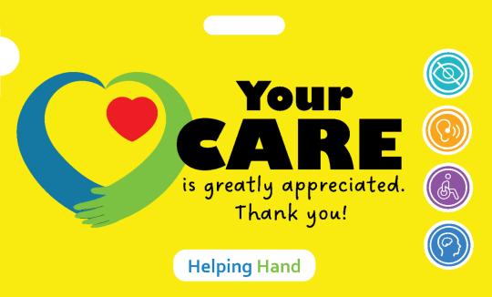 UniversalHH_Front Image of the Universal Helping Hand scheme card