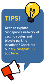 Graphic of Tips for Exploring Singapore's Network of Cycling Routes