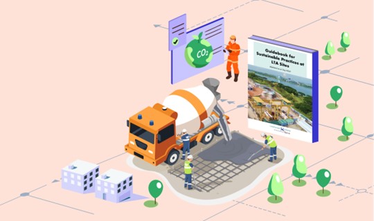 Image of LTA building green construction