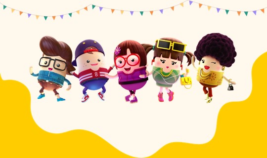 Image of the Thoughtful Bunch characters