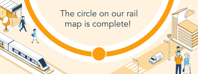 Image of completed Circle Line