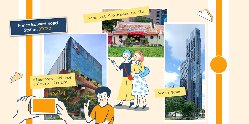 Image of places around Prince Edward Road MRT station
