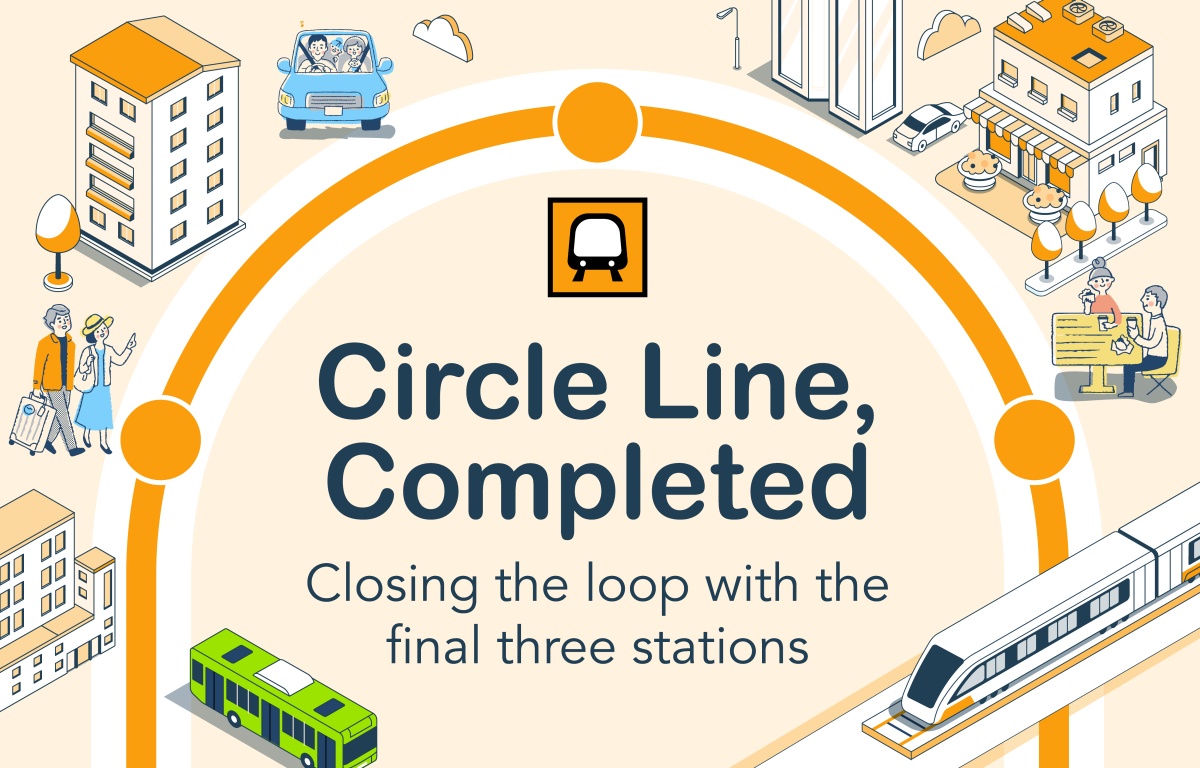 Image of Circle Line with title of CONNECT article "Circle Line, Completed"