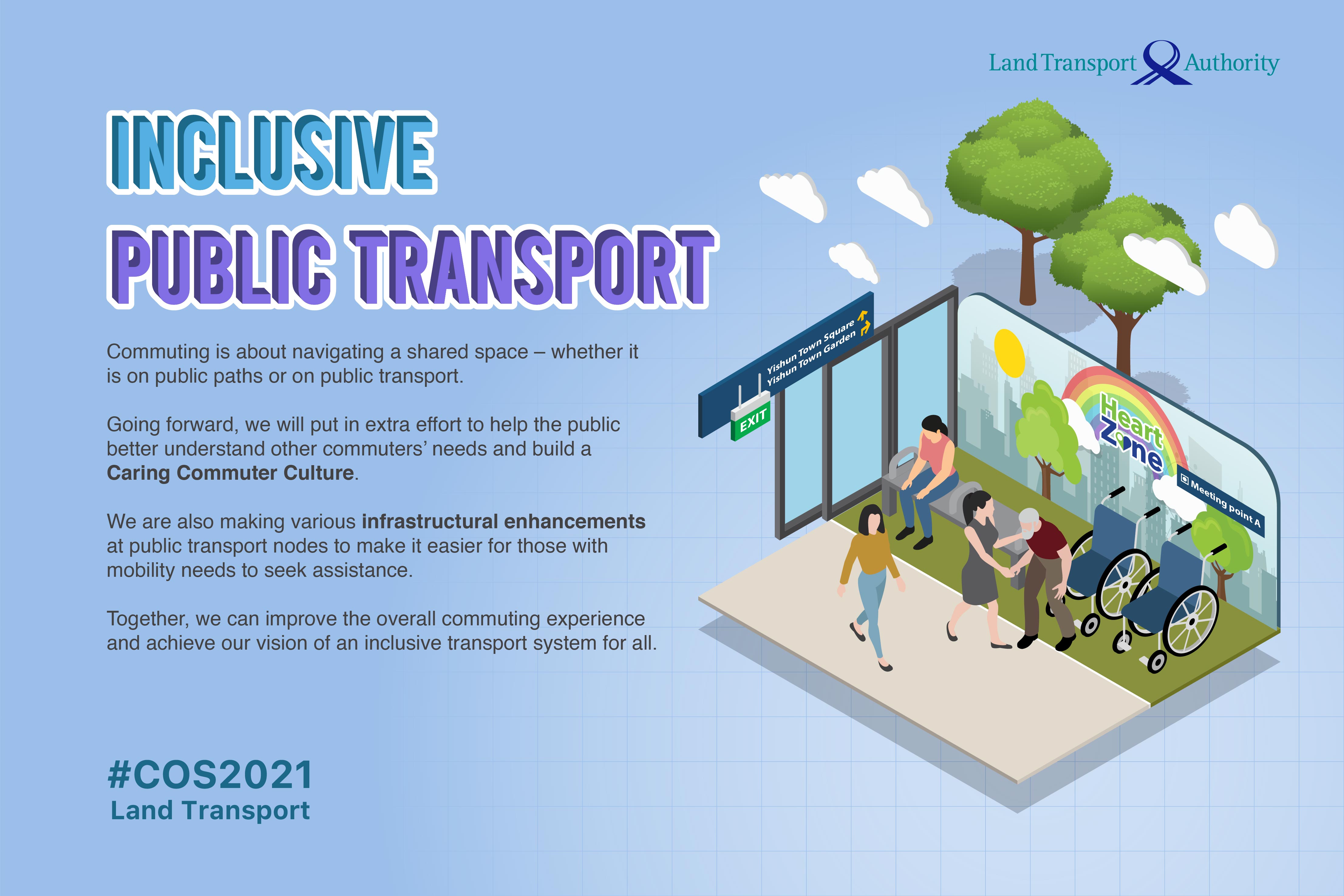 Latest Happenings - COS 2021 on Inclusive Public Transport
