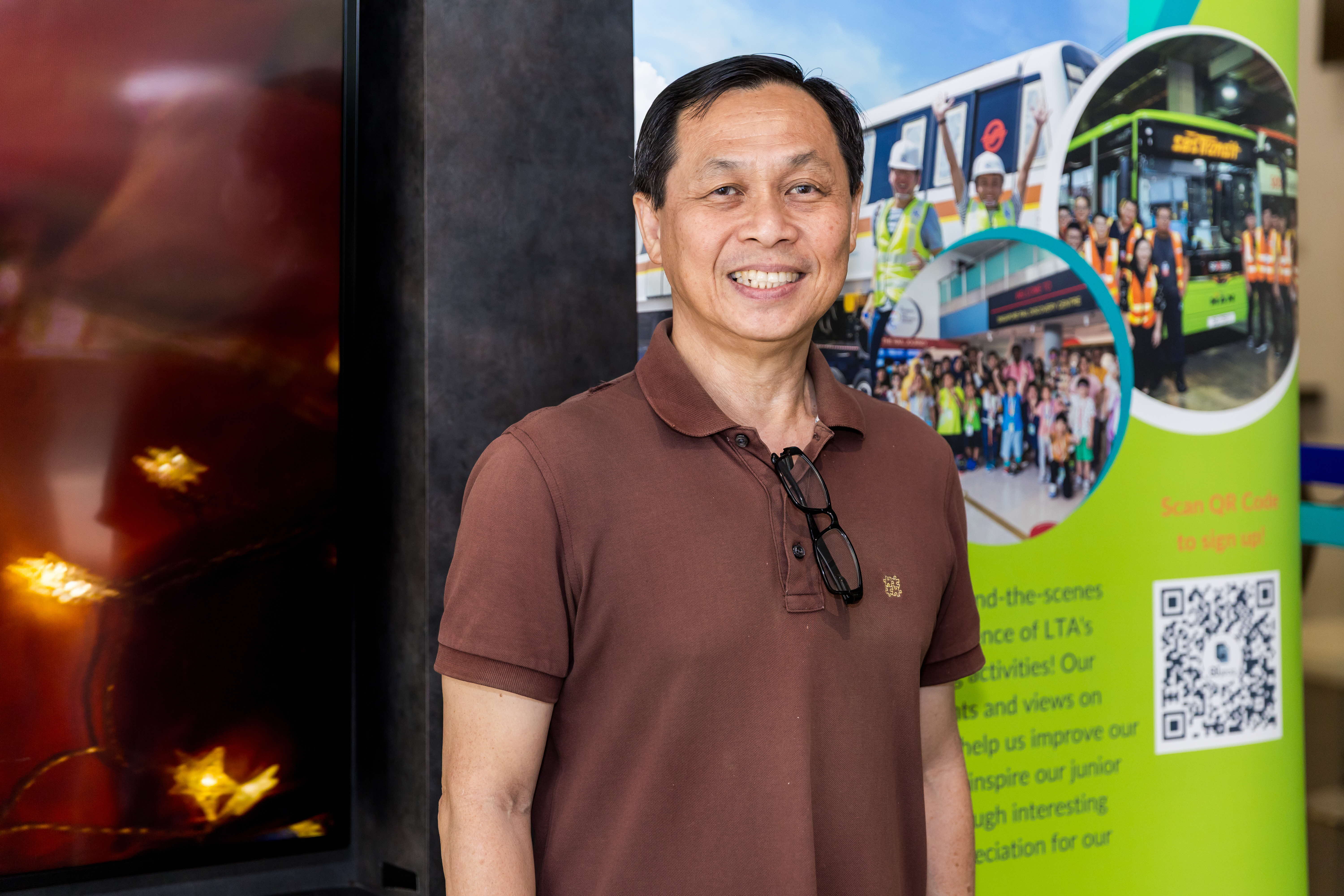 Image of Jee Su Giam who is an FOLT member posing for camera, smiling