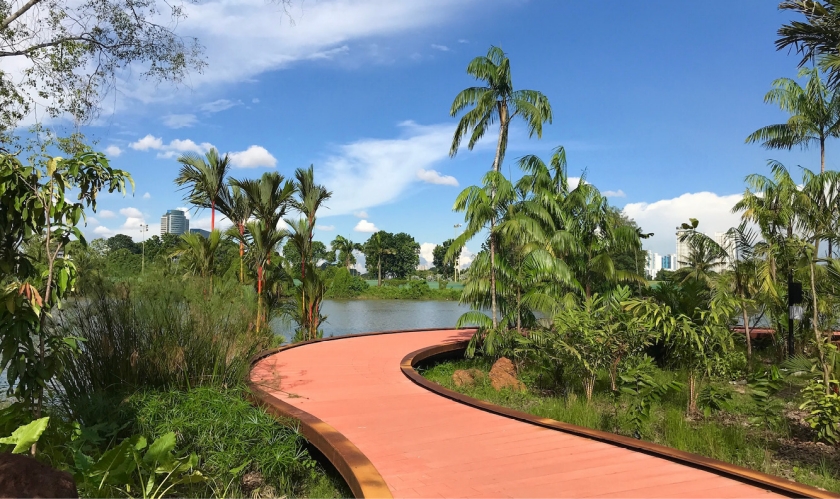 Image of Jurong Lake Gardens boardwalk