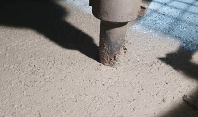 Photo of conventional concrete