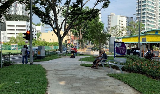 Image of placemaking area at Whampoa Drive