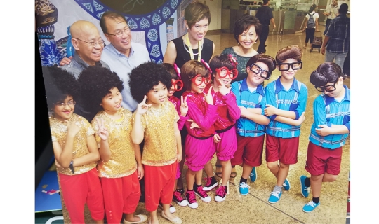 Image of kids dressed as the different Thoughtful Bunch Characters